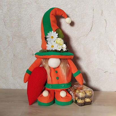 Zöld-narancs manólány